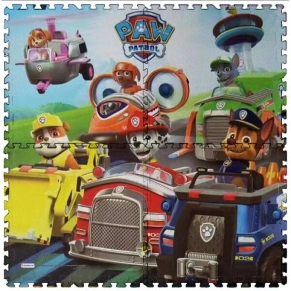 Eva Puzzle Rubber Mats- Paw Patrol