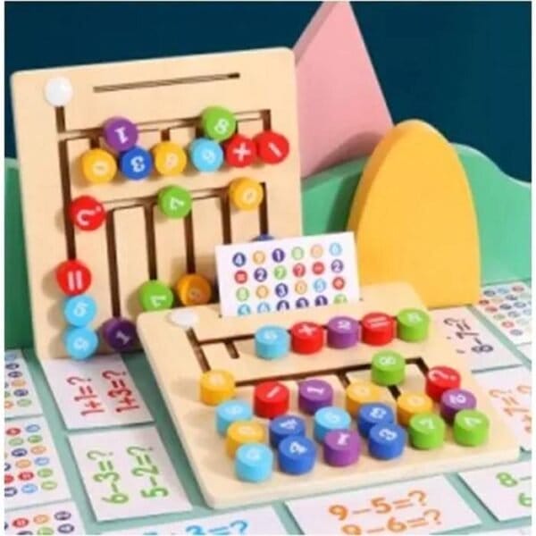 لوح العمليات الحسابية الخشبي