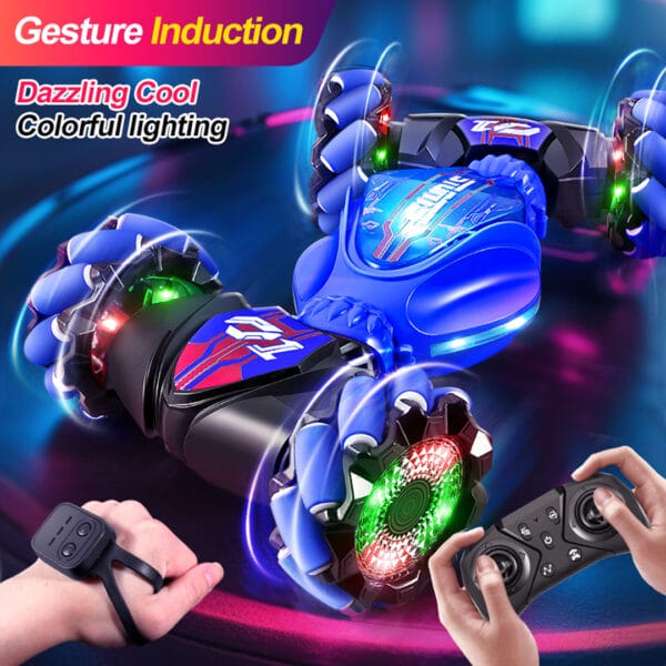 سيارة RC Stunt 01 ذات التحكم المزدوج