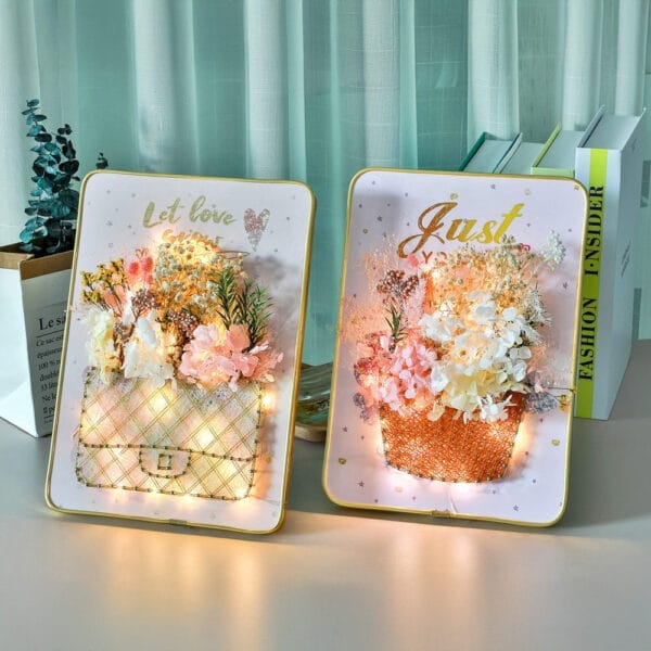 Flower String Art Kit-21x30CM