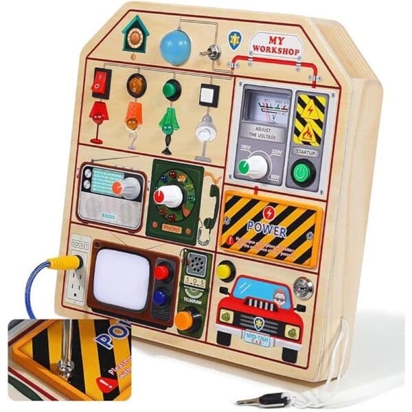 لوح الأنشطة الحسي