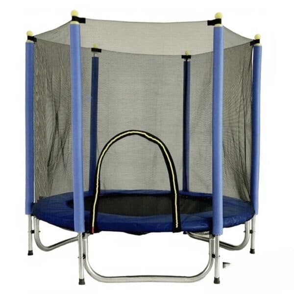ترامبولين الحديقة للأطفال مع شبكة حماية آمنة.(5قدم متر ونص )